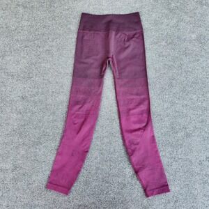 Lululemon Ebb to Train Tight Leggings sz 6‎ Purple Marvel Black Striped pants